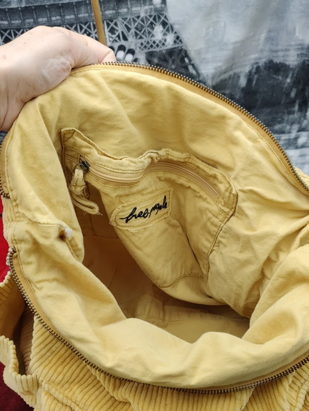 Free People Corduroy Purse